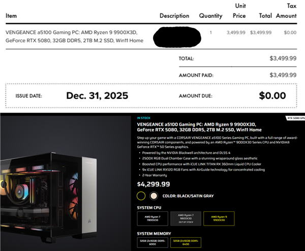 彻底失控!显卡突然涨价3500元 甚至直接取消订单