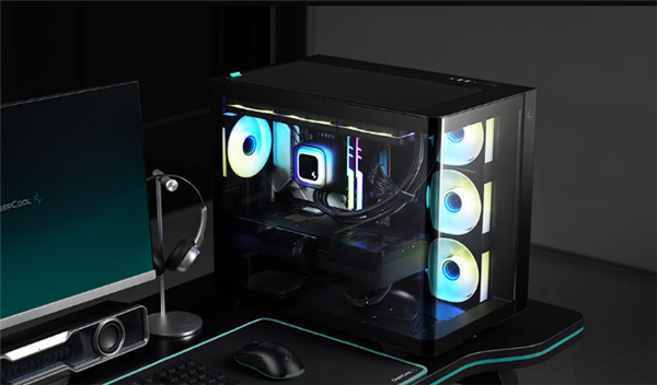 双仓结构!九州风神CG530U 4F曲面玻璃海景房机箱首发499元起